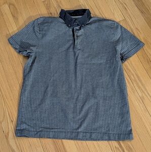 Tommy Hilfiger Gray Casual Button Down Shirt